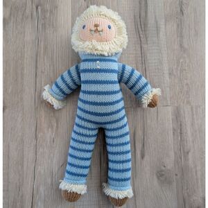 Blabla Burr The Yeti Knit Stuffed Doll 14 Inches